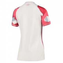 Camisola Inglesa Rugby 7S Mulher Equipamento Primeiro 2020-2021 Manga Curta